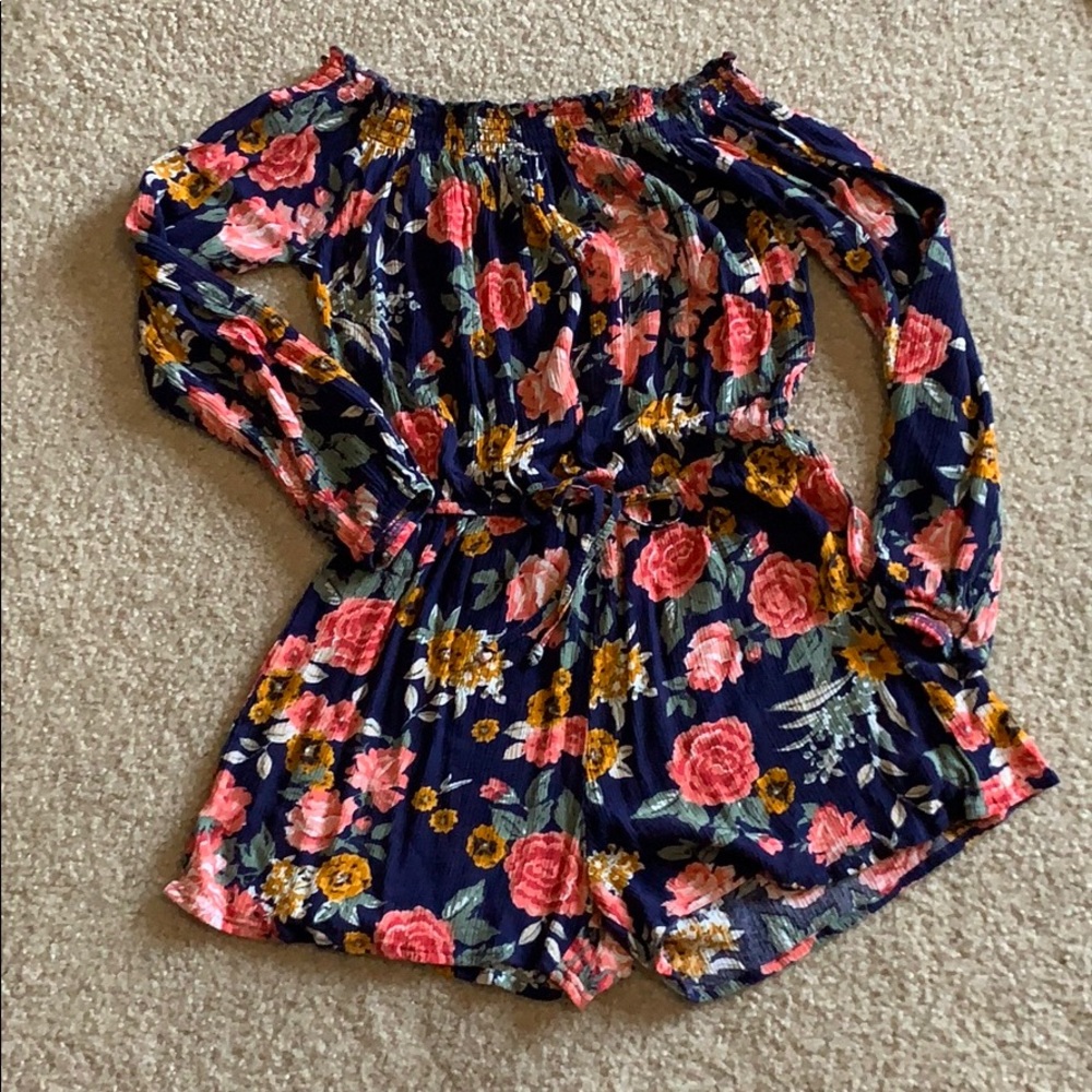 Off the Shoulder Romper